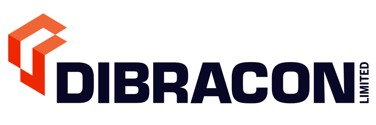 DiBRACON logo in navy